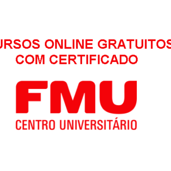 fmu cursos online gratuitos com certificado coronavírus